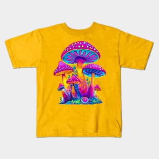 Delirium of Colors in a Fantastic World Kids T-Shirt